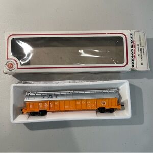 Vintage Bachmann HO Scale B&LE 31002 Coil Coach Gondola Car w/ Cover